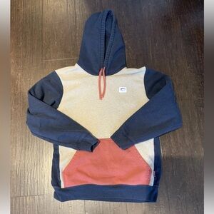 Patagonia Navy and Red Hoodie
